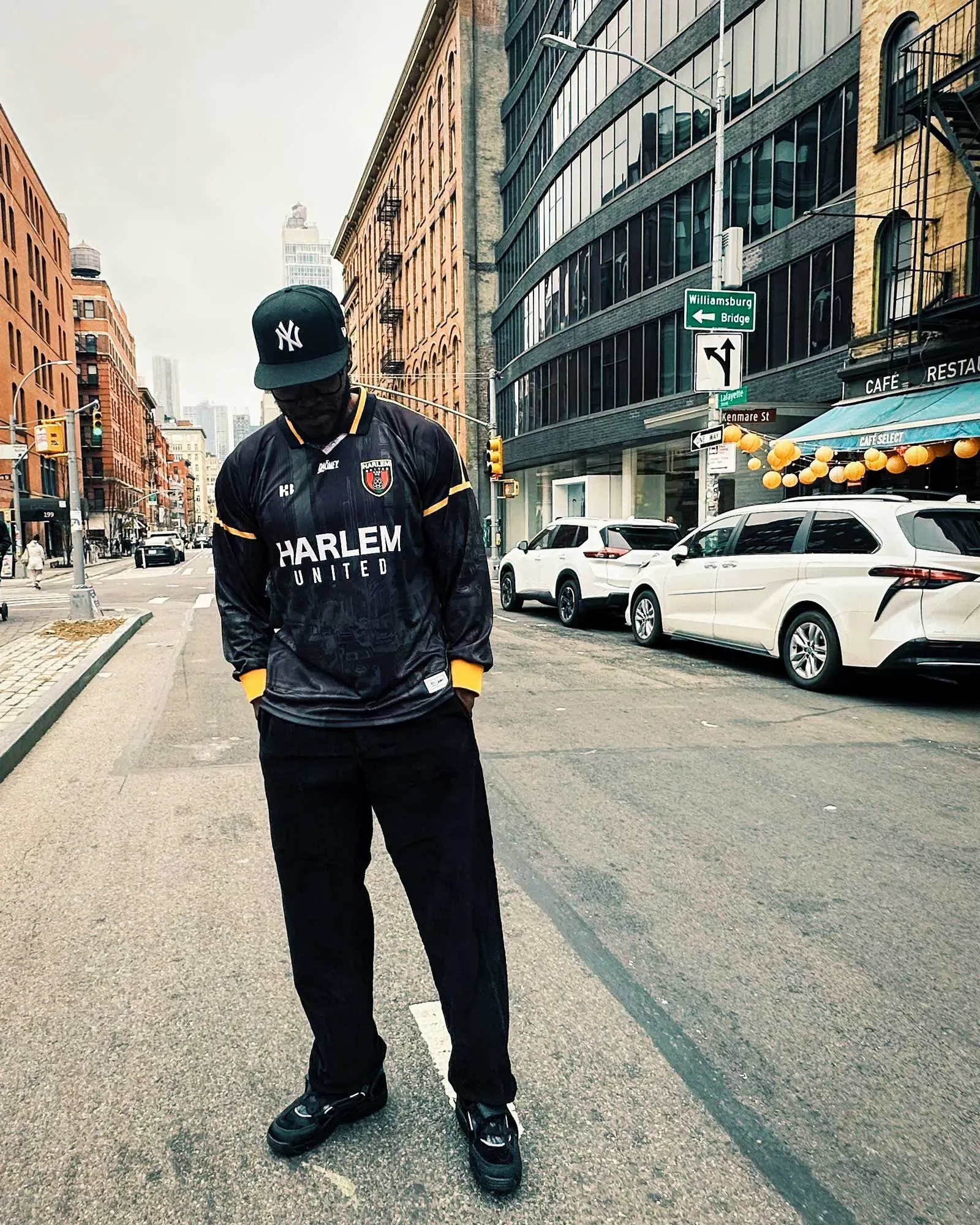Harlem Third Men Jersey LS